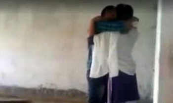 Indian Teen Boy and Girl Lip Lock + Seducing her For Sex Captured by Friend