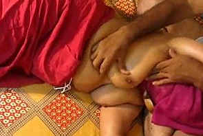 Indian wife oil Massaged by Hubby