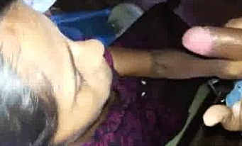 South indian small boob aunty blowjob getting cum out