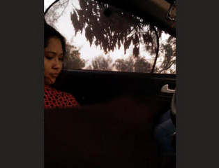Cute girl giving blowjob in car part 1