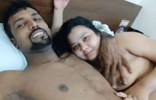 Desi Married Couple Hotel Room Fun Part 1