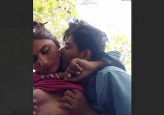Indian Village Horny couple outdoor fucking