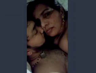 Sexy Desi Bhabhi Kissing and Ridding Hubby Dick