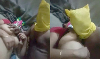 Jhanvi Bhabhi Boobs And Pussy Capture by Husband
