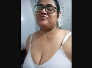 Desi Big Boobs Bhabhi Selfie For Lover